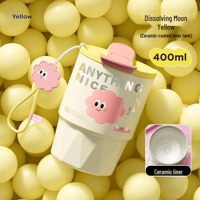 RELEA Candy Insulated Straw Cup 400ML