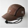 Fashion Hat Japanese drawstring outdoor camping hiking baseball cap men's and women's summer quick-drying light face small visor