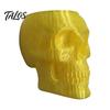 Crimson Rose Vase Skull Planter, Gothic Skeleton Wall Hanging Spooky Head Modern Decor Flower Pot for Halloween Living Room Bedroom Home Decoration