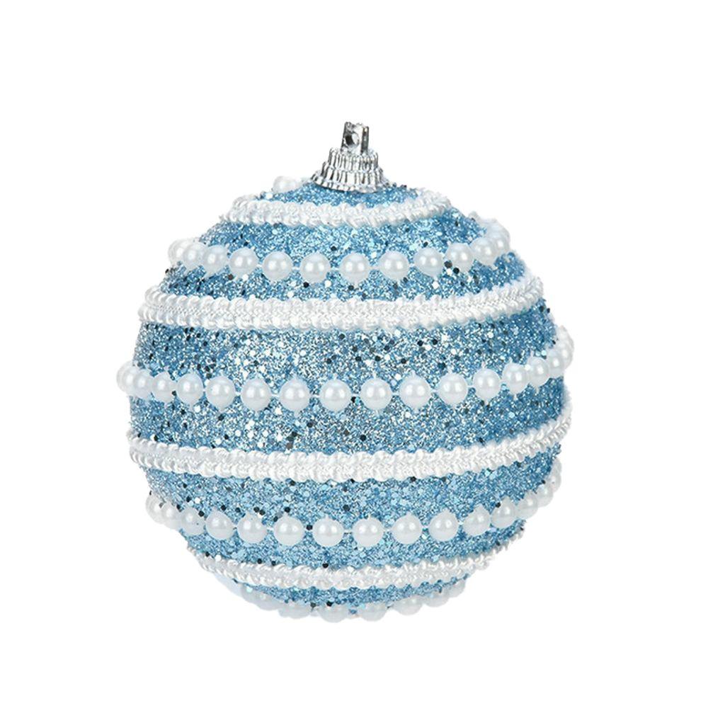 

Ornaments DIY Home Decor Activity Layout Christmas Balls Colored Balls Decoration Ball Pendants blue-B