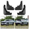 Mud Flaps Set of 4 for Geely Atlas Cool -2024 Car Accessories Fender Splash Guards Mudguard Black Protection Vehicle Decor