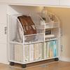 ZISIZ Mobile 3-Tier Bathroom Storage Rack