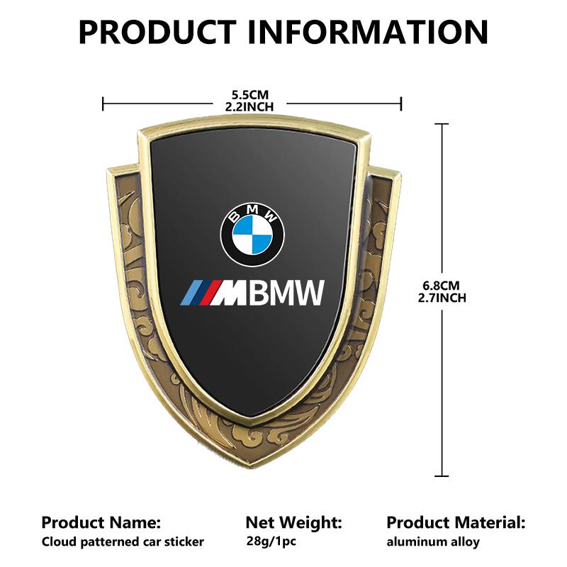 3D Auto Stickers Metal Logo Emblem Sticker Decal Car Styling For BMW M Performance E36 E46 E60 E90 E91 E92 E93 F30 F20 Rlvm06