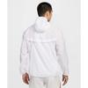 Stride Repel Water-Resistant Hooded Zip-Up Long Sleeve Jacket Men Jackets White HV4549100