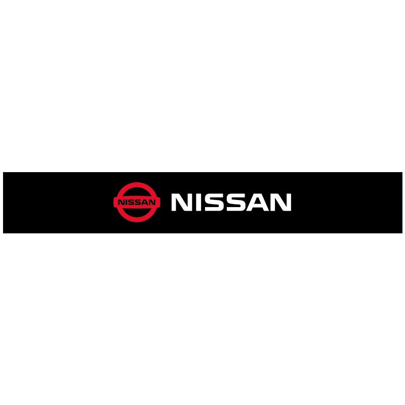 

1Pcs Car Front Windshield Emblem 3D Stickers Front and Rear Decorative For Nissan Nismo Qashqai Teana X Trail T32 T31 Tiida Juke Nissan
