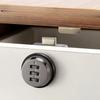 Drawer Password Lock Metal Mechanical Keyless 3-Bit Password Suitable For Wardrobe Storage File Cabinet Furniture Universal Lock