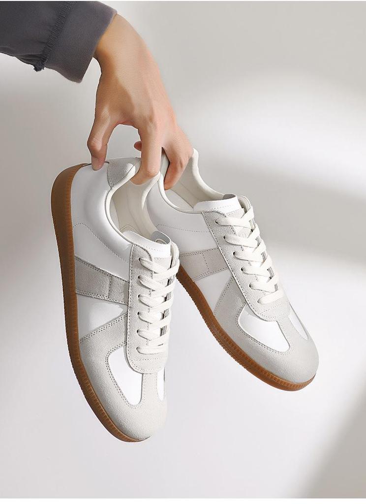 Unisex Retro German Training Shoes - Casual, Versatile Board Shoes for Men and Women