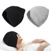 Coollooda Sleeping and Eye Brimless Hat for Windproof and Light Prevents Hair Sleeping Cap for a Better Unisex Hat, Nightcap, Mask, 2-Way, Sleeping,