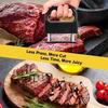 48-Tooth Stainless Steel Meat Tenderizer Needle for Steak Flavoring and Tendon Breaking.