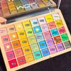 Authentic Colorful Blue Student Stage Makeup Eyeshadow Glitter Sequins Special Performance Cosmetics Set Makeup Palette