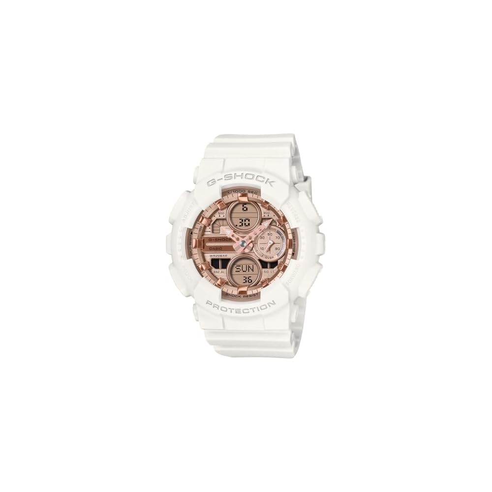 Casio G-Shock GMA-S140PG-7A Women s White Watch Eco-Friendly Material