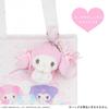 Shobido Sanrio Characters Pastel Color Toy Series Plush Mascot "My Melody"