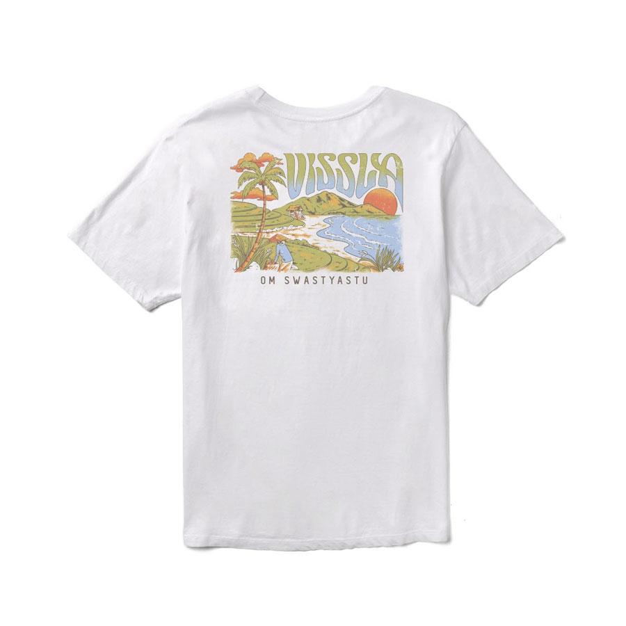 VISSLA Bali Belly Premium Pkt Tee-Wht