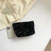 Sequin Fashion Korean Version Casual Bag 2025 Foreign Style Internet Celebrity Clutch Bag This Year Popular Cosmetic Bag Change Bag Spring