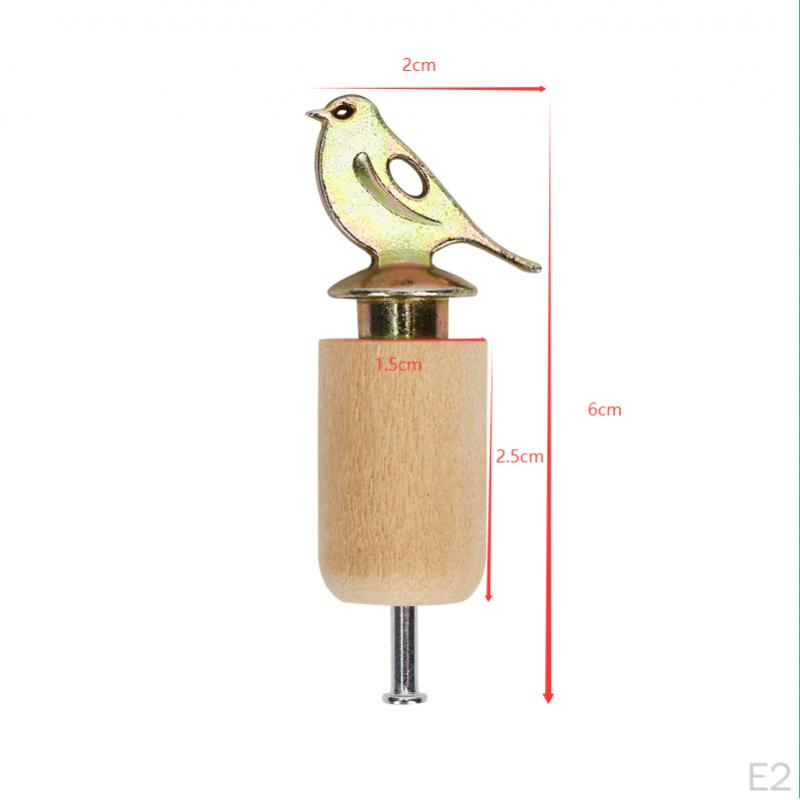 Bird Call Imitating Sound Caller Portable Lightweight Creative Hand Whistle Instrument for