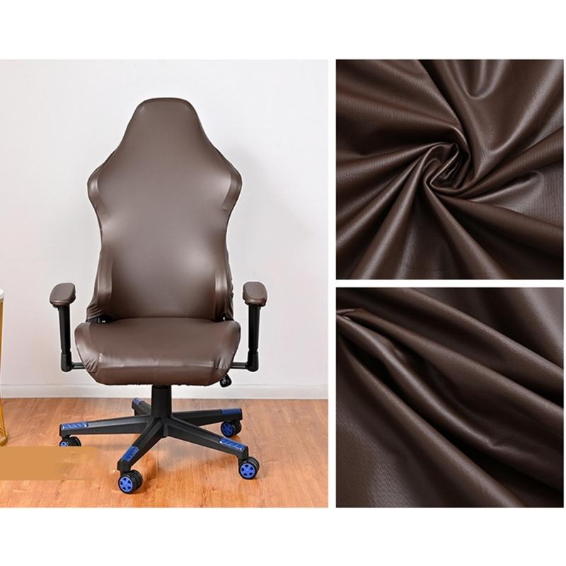 Color PU Gaming Chair Covers Stretchable Chair Slipcovers Enhances Durability and Chair Protections
