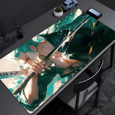 ONE PIECE Luffy and Zoro Gaming Mouse Pad Office Carpet Mouse Mats Gamer Desk Accessories Computer Table Pads PC Large Mousepad