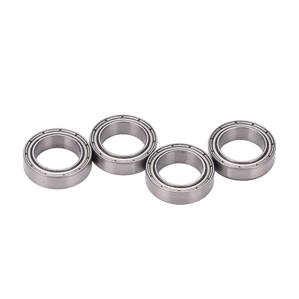 4Pcs RC Ball Bearing Kit 10x15x4mm Stainless Steel Bearing for Arrma 3S 1/10 RC Car Crawler
