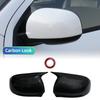 2PCS Side Rearview Mirror Cover Trim Fit for Mitsubishi Outlander Sport ASX With Turning Lights 2013 2014 2015 2016 2017 2018