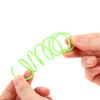 20Pcs Durable Colorful Plastic Springs Cat Pet Toy Coil Spiral Springs