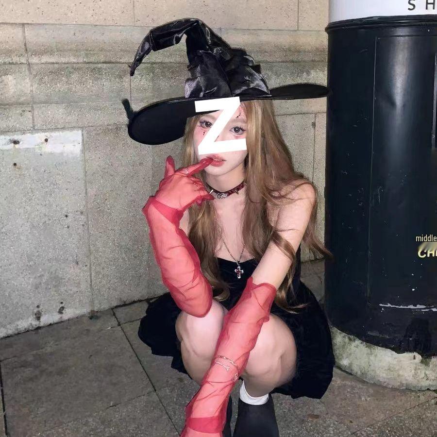 2025 New Sleeping Beauty Witch Hat - Adult Halloween Cosplay Costume Accessory