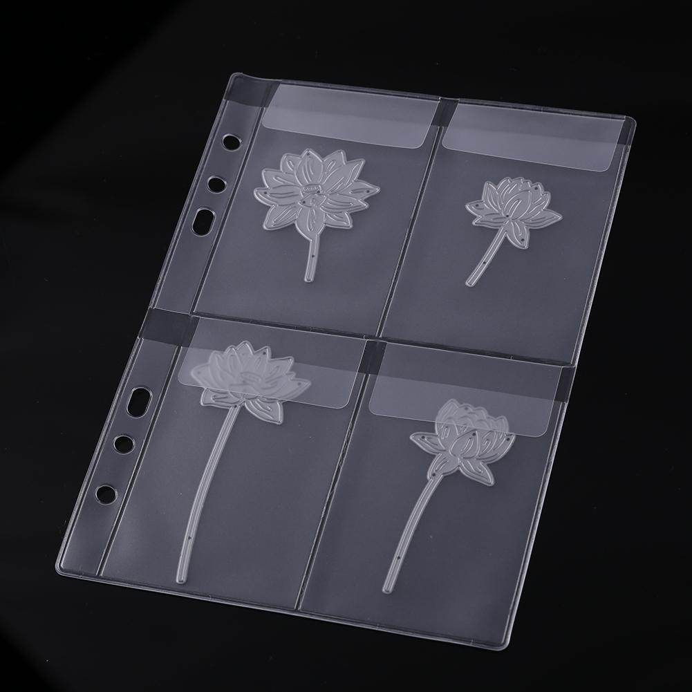 DIY Scrapbook Cutting Die Storage Book For Document Postcard Bank Planner Sticker Album Inner Pages Cover Holder Organizer Bookl