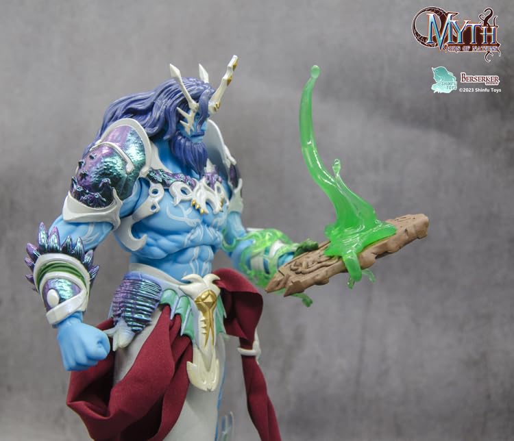 BERSERKER STUDIOS Myth Series M03 Poseidon scale PVC ABS cloth painted movable figure 1/12 & &