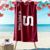 Toalla de Playa con Estampado AC Sparta Praha, Toalla Grande Suave de Secado Rápido para Playa, Camping, Natación