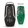 Jingyuqin Remote Car Key for Ford Mondeo Explorer Mustang Focus Fusion S-Max Galaxy KeylessGo 315/433/868/902Mhz ID49 Control