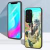 Kinich G-Genshin Impact Phone Case For Samsung S26 S25 S24 FE S23 S22 S21 Plus S20 Ultra Note20Ultra Black Glass Cover