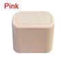 Universal Hanging Car Trash Can Vehicle Garbage Dust Case Storage Box ABS Square Pressing Trash Bin Auto Interior Accessories for Car
