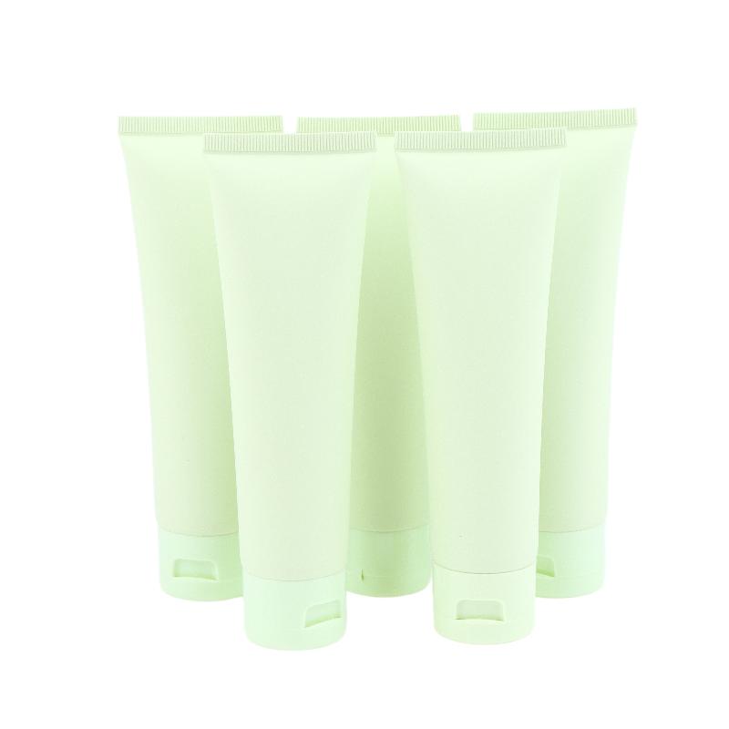 50ml 100ml Grüne Nachfüllbare Quetschflaschen Kosmetisch Leer 5 Stück für Lotion Creme Make-up Reiseaufbewahrung