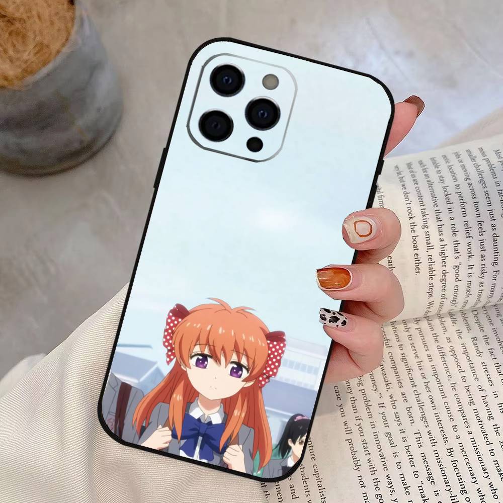 Monthly Girls Nozaki Kun Chiyo Sakura  Phone Case For iPhone 17, 16,15,14,13,12,11 Plus,Pro Max, Others Soft Black Cover