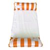 1pc Two Tube Straight Stripe Hammock Foldable PVC Inflatable Floating Row Swimming Pool Float Seat