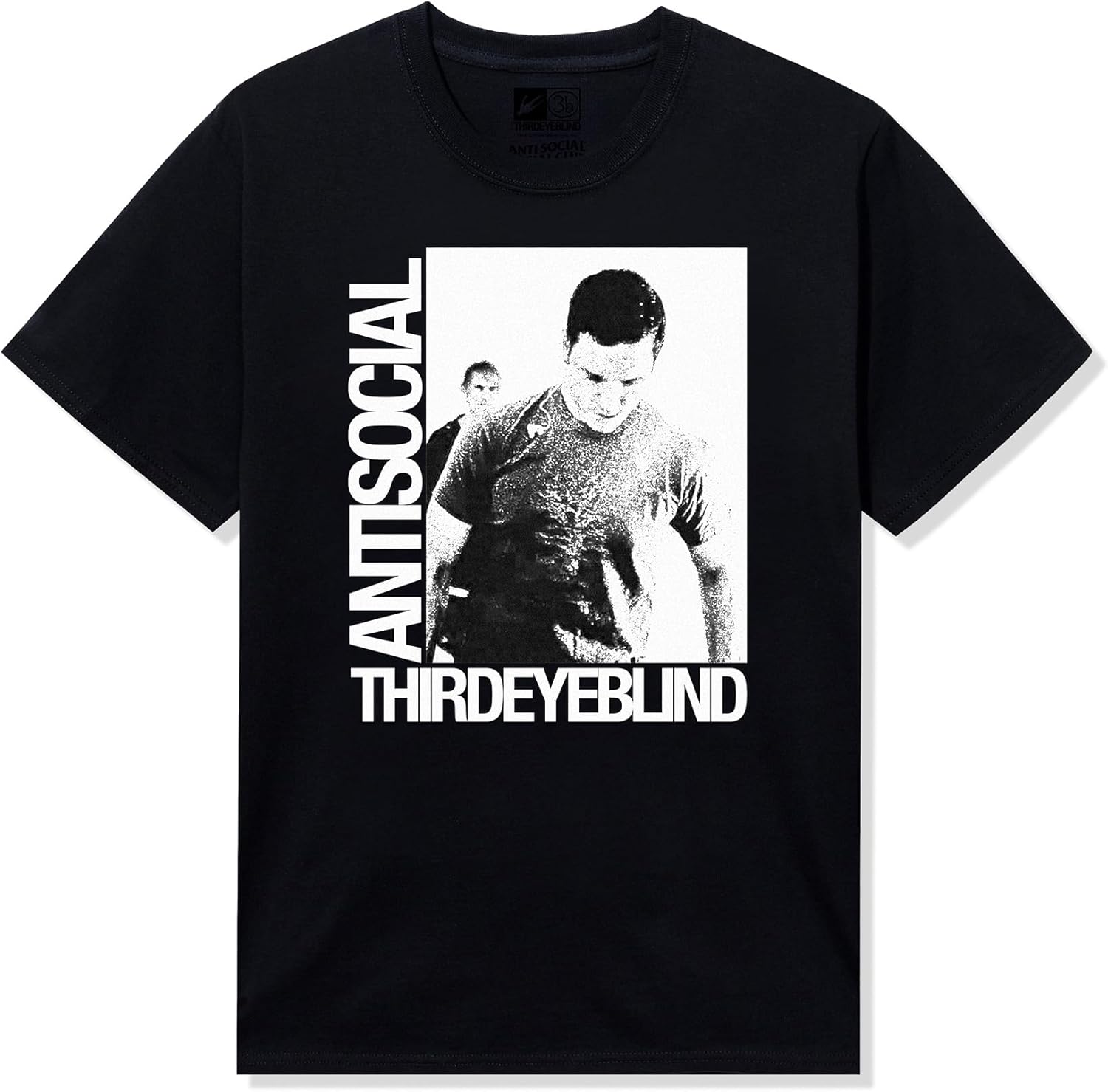 Anti Social Social Club Mens Antisocialsocialclub Classic Fit Tee L