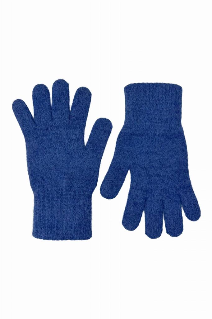 Malus Five-Finger Gloves Navy Blue