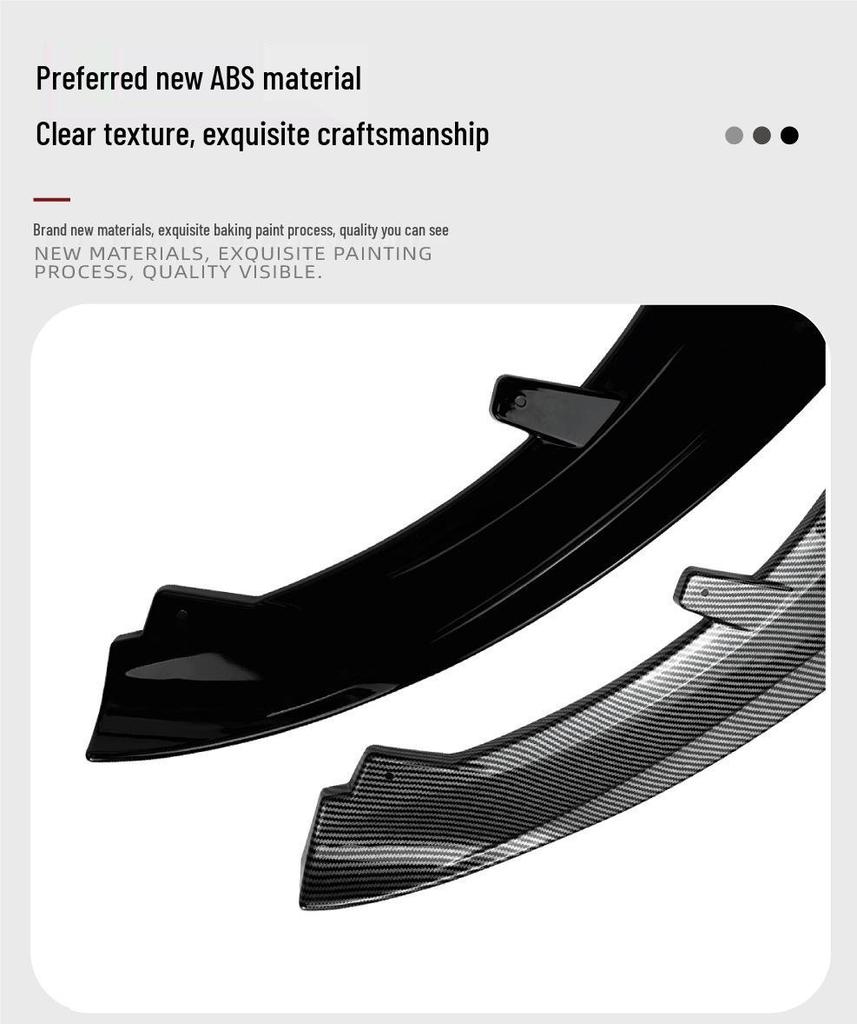 Front Lip Spoiler Diffuser for Mini Cooper S JCW F55/F56/F57