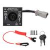 NEW-Ignition Key Switch Start Panel 0176408 For Bombardier Outboard Engine Ignition Without Flameout
