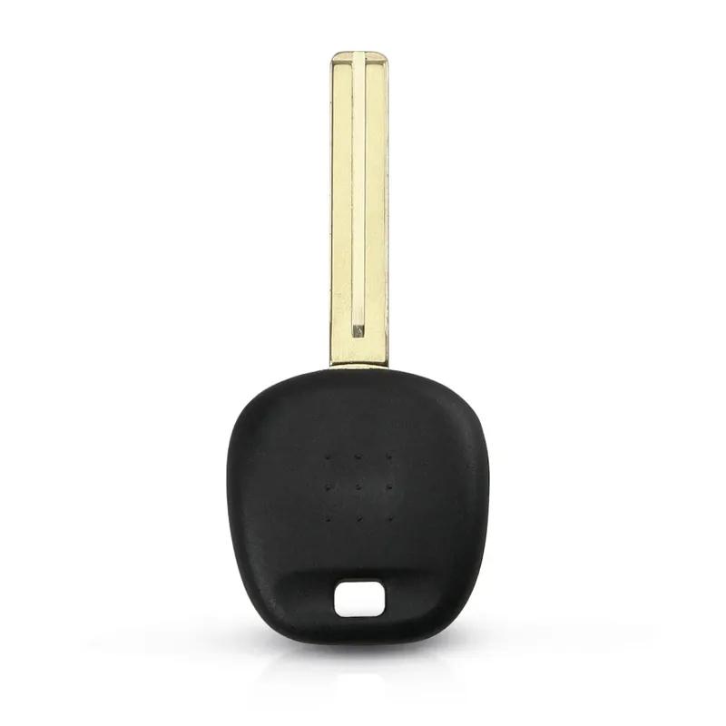 KEYYOU 50pcs For Toyota Rav4 Prado Corolla Camry Reiz Highlander Yaris Transponder Blank Key Shell Case TOY43 TOY47 TOY48 Blade