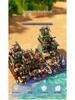 Seaside Boathouse Reconnaissance Nautical Fishing House Building Blocks, Compatible with Lego, Educational Toy & Gift