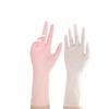 Nitrile thickened housework gloves non-disposable waterproof laundry durable non-slip food grade Ding Qing gloves extended