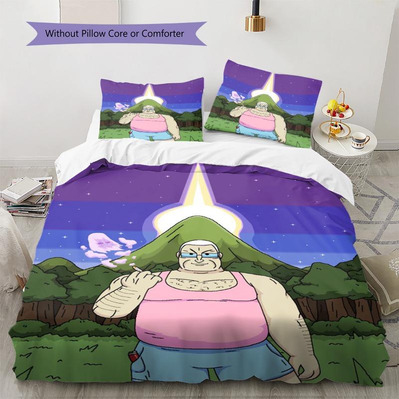 The Big Lez Show There Is Still Time 3 Pieces Bedding Set, Sasquatch Campfire Duvet Cover with Pillowcases