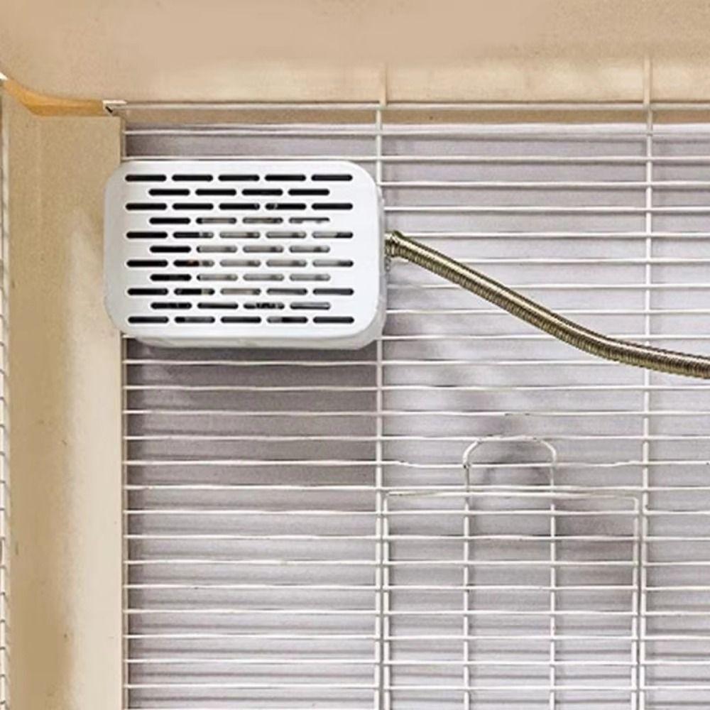 Anti-Biss Vogelkäfigheizung Metall Kausicheres Draht Papagei Wärmelampen Langlebiger Vogelwärmer Frösche