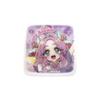 Kaneshotouki Detective Precure! Cure Answer Porcelain Mini Square Plate 5.5cm Microwave Dishwasher Safe Made in Japan 044545