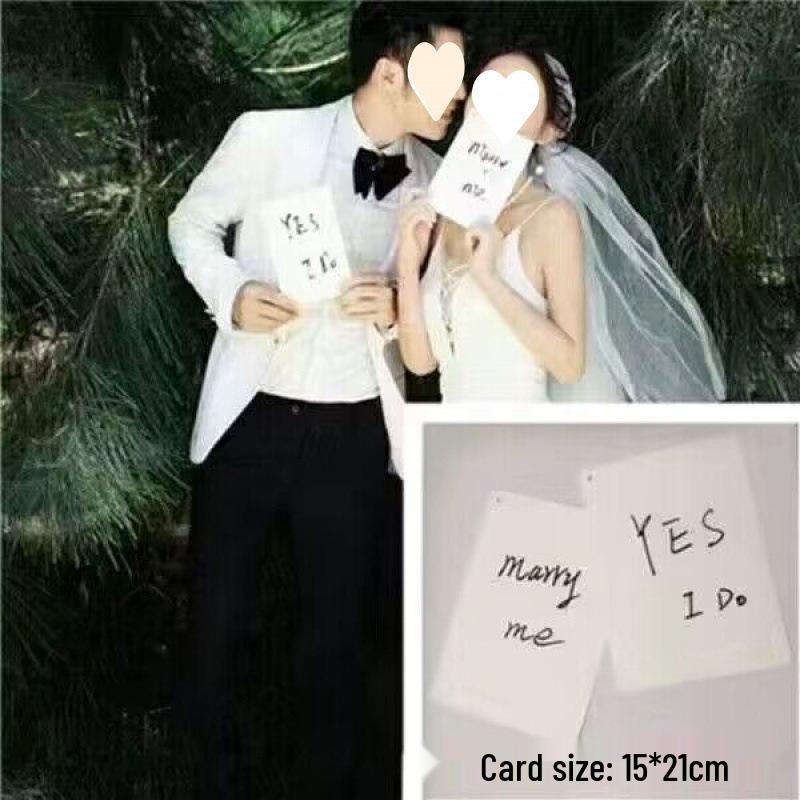 Chinese Wedding Vow Card: Traditional Commitment Card for Parents and Elders  Speeches