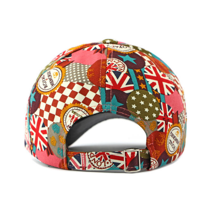 Hip-Hop Trendy Letter Print Graffiti European And American Baseball Cap British Fashion All-Season Sports Sun Hat