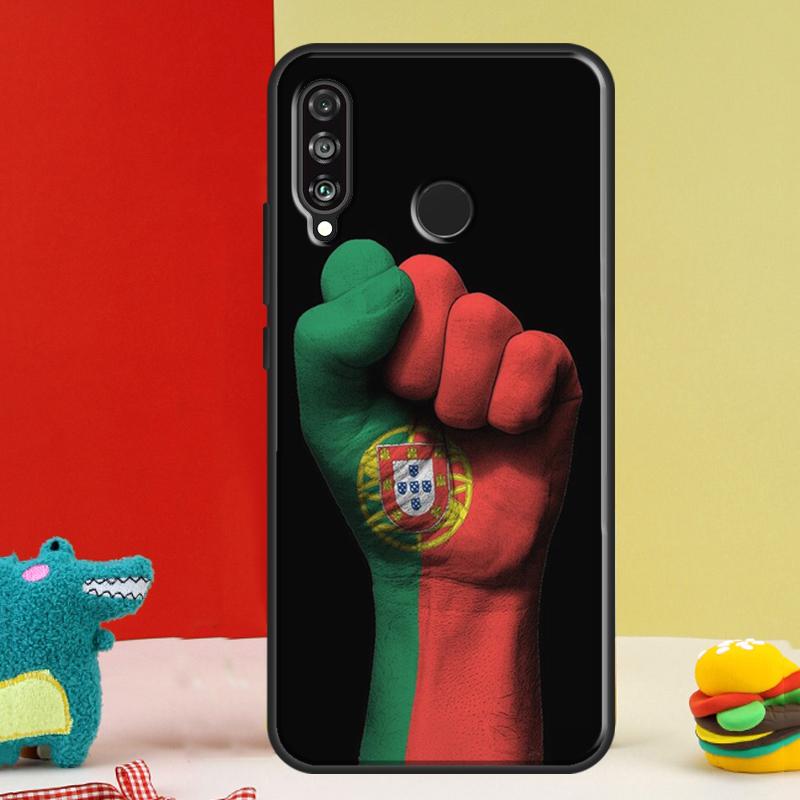 Portugal Flag For Huawei Nova 9 10 SE 12i 12s 11i 5T Y91 Y90 Y60 Y70 Y72 Y61 P60 Pro P20 P30 P40 Lite Case