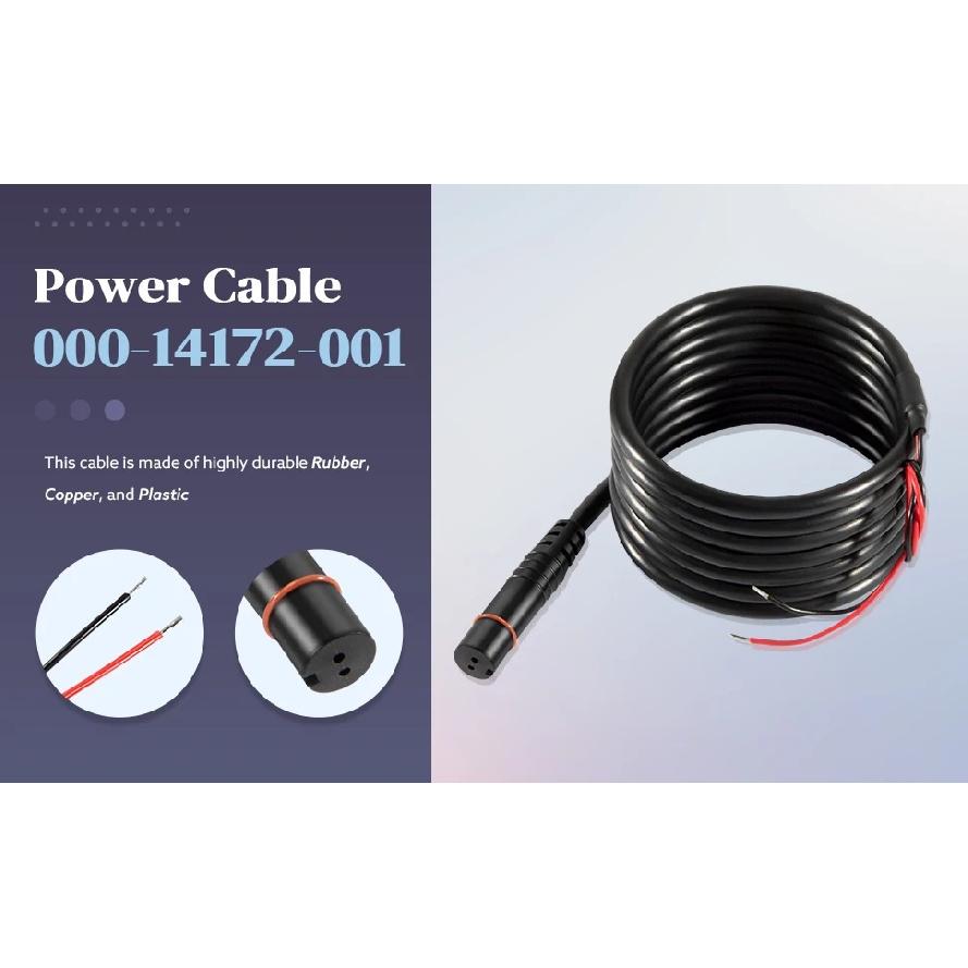 000-14172-001 HOOK2 Power Cable Power Cord Compatible with Lowrance HOOK2 and Hook Reveal Range Series 5" 7" 9" 12"