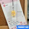 Adorable Sturdy Resin Cats Phone Charm Keychain Pendant for Girls Adds Lovely to Your Bag or Backpack Decoration