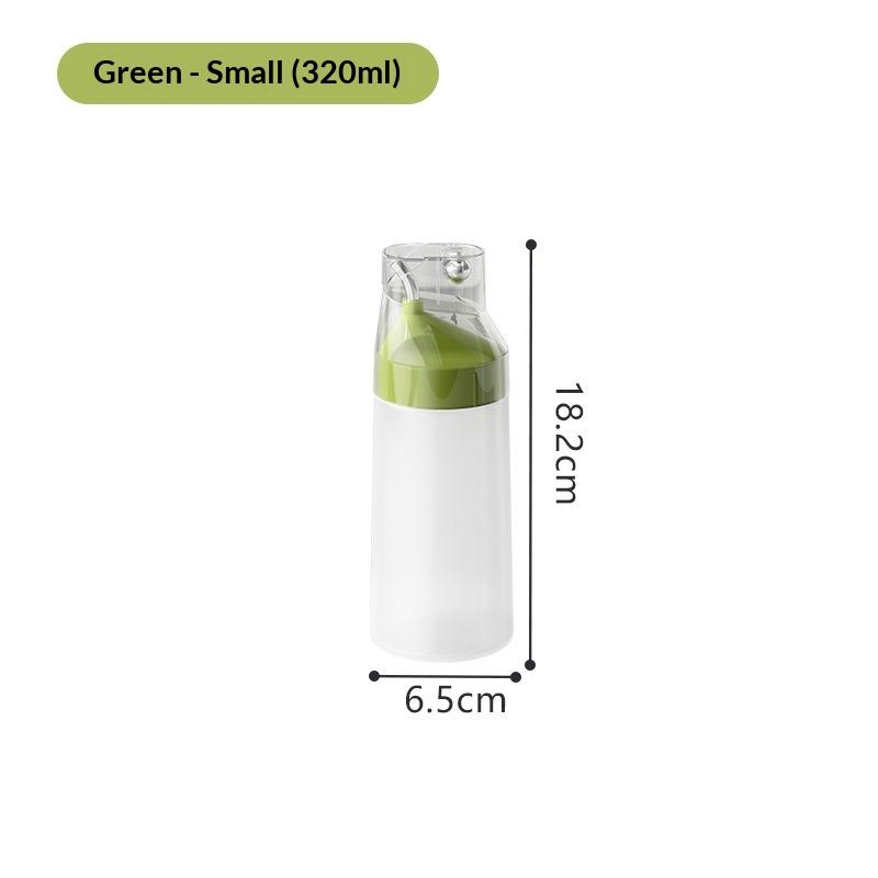 Squeeze Oil Bottle with Automatic Open Close Function for Efficient Home Seasoning Use